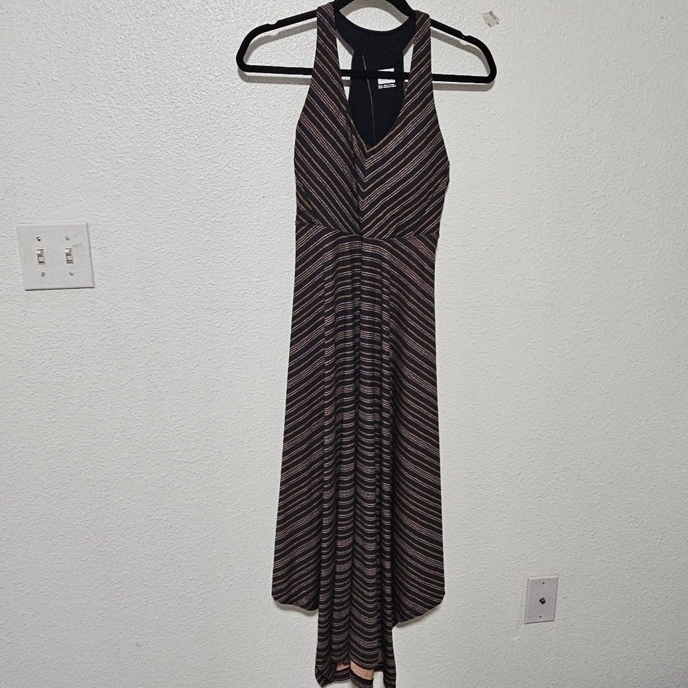 Prana asymmetrical babydoll built in bra size snall